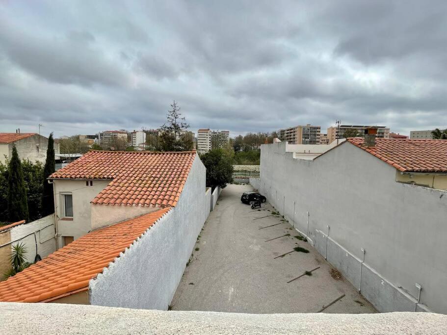 Duplex Avec Terrasse Et Parking Apartment Perpignan Exterior photo